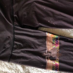 Teeki Egyptian Goddess Yoga/Festival Leggings L